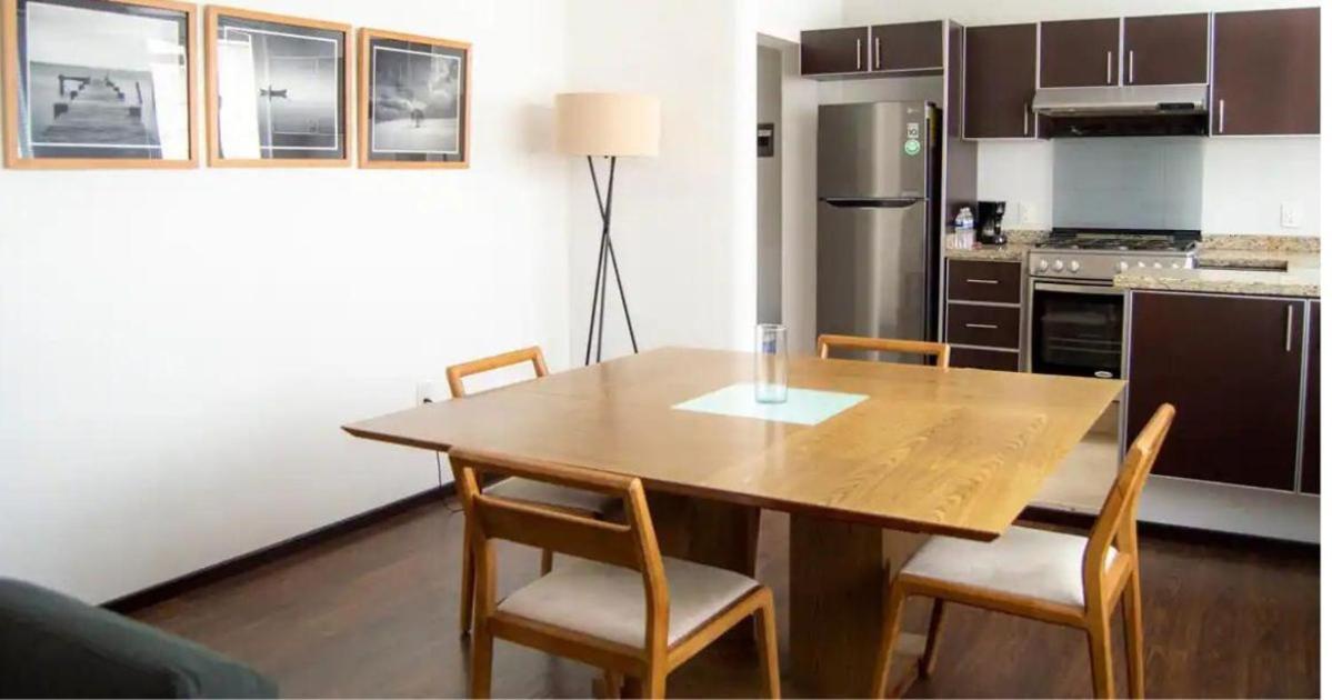 Condesa Residence 7 Stylish 2 Bedroom, 1 Bathroom Residence Accentuating Expansive Interiors Mexico By Eksteriør billede